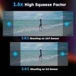 SIRUI 100mm T2.9 Full-Frame Anamorphic Cinema Lens