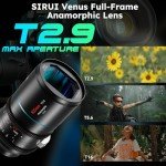 SIRUI 100mm T2.9 Full-Frame Anamorphic Cinema Lens
