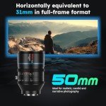 SIRUI 50mm T2.9 1.6X E Mount Anamorphic Lens
