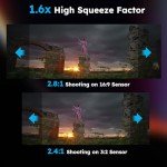 SIRUI 35mm T2.9 1.6X Anamorphic Cinema Lens