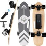 Caroma 350W Electric Skateboard Bundle with Remote