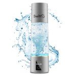 Hydrogen Water Bottle Generator, PEM/SPE Technology, LED Display