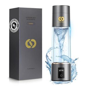 2024 Advanced Hydrogen Water Bottle - 4400ppb Ionized Alkaline Water