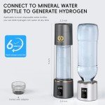 2024 Advanced Hydrogen Water Bottle - 4400ppb Ionized Alkaline Water