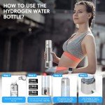 2024 Advanced Hydrogen Water Bottle - 4400ppb Ionized Alkaline Water