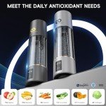 2024 Advanced Hydrogen Water Bottle - 4400ppb Ionized Alkaline Water