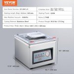 VEVOR DZ-260C Chamber Vacuum Sealer for Food Saver