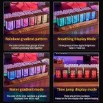 Nixie Tube Clock with Custom RGB Display, Retro Style