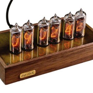 Vintage IN-14 Nixie Tube Clock with Blue Backlight