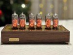 Vintage IN-14 Nixie Tube Clock with Blue Backlight