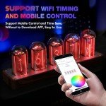 Nixie Tube Clock with Wi-Fi SYNC & Alarm