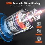 YATOINTO 3-in-1 Electric Hoist Winch, 1100lbs VIP