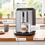 Bosch TIU20508 300 Series Espresso Machine: OneTouch Milk-Based