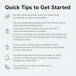 Bosch TIU20508 300 Series Espresso Machine: OneTouch Milk-Based