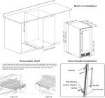 28-Bottle Dual Zone Wine Cooler with Digital Touch Screen
