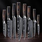 Imperial Collection: SENKEN Japanese Kitchen Knife Set - 8pcs