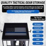 Thin Blue Line Law Enforcement Gear Organizer Stand