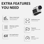 Laser Golf Rangefinder with Slope and Flag Lock