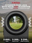 L8star Magnetic Golf Rangefinder 800 Yards Slope Lock
