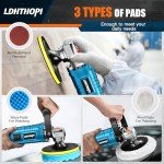 VIP Smart Shopper: 1600W 7 Inch Rotary Buffer Polishing Kit