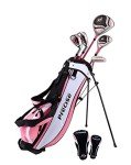 Girls Junior Pink Golf Club Set, Age 6-8
