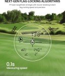 Pro Magnetic Golf Rangefinder with Slope and Vibration