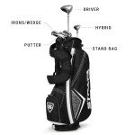Callaway Golf Men's Strata Intro 9-Piece Set Gray