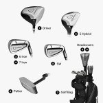 Callaway Golf Men's Strata Intro 9-Piece Set Gray