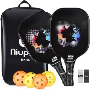 USAPA Pro Graphite Pickleball Paddle Set Bundle