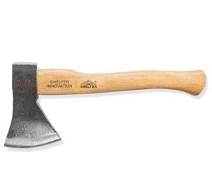 Vintage Style 15" Wood Splitting Axe with Hickory Handle