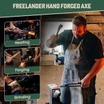 11'' Freelander Camping Axe with Walnut Wood Handle