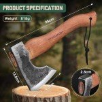 11'' Freelander Camping Axe with Walnut Wood Handle