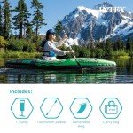 Intex Challenger K1 Sporty Kayak Bundle (2 Pack)