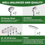 XDriveMax 8pc Complete Golf Club Set for Men/Women