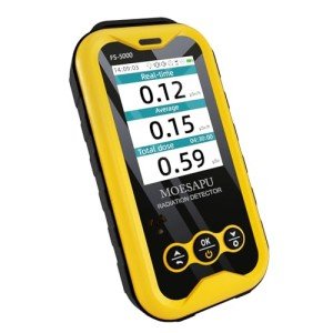 Portable Geiger Counter with LCD Display, Rechargeable Radiation Meter