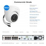 16CH 4K NVR PoE Security System with AI Detection