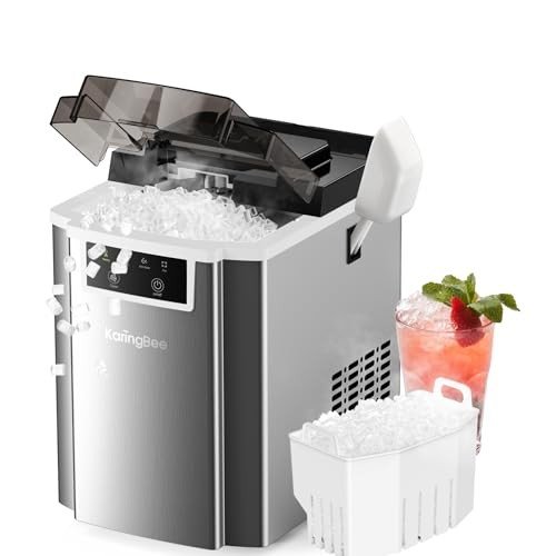 KaringBee Nugget Ice Maker - Soft Chewable Pellet
