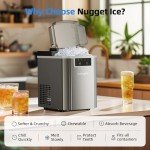KaringBee Nugget Ice Maker - Soft Chewable Pellet