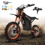 2000W Electric Motorcycle for Teens-Adults, 37MPH Off-Road