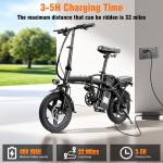 Electric Bike Foldable E-scooters 48V 10AH Adult Bicycles UL 2849 Certified New