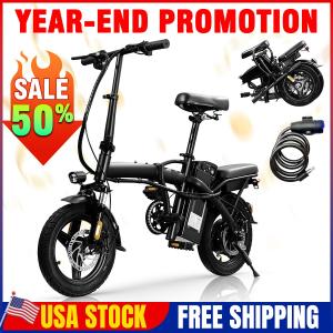 Foldable Electric Bike E-scooters 48V 10AH Adult Bicycles UL 2849 Certified New