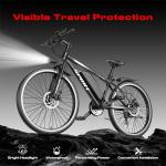 Electric Mountain Bike Ebike 750W Peak Motor BICYCLE 40MILES 25mph 48V Commuter