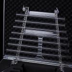 AMOERI Crystal Singing Harp for Sound Therapy, Perfect Healing Musical Instrument, for Balancing Body Chakra, Adjusting Emotional State (Size : 440HZ)