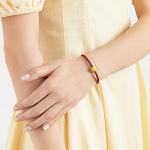 CHOW SANG SANG 999 24K Solid Gold 'Hello World' Musical Instrument Charm Bracelet for Women 91361C