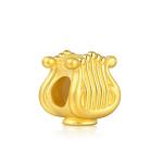 CHOW SANG SANG 999 24K Solid Gold 'Hello World' Musical Instrument Charm Bracelet for Women 91361C