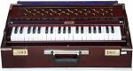Novelika Professional Portable Harmonium Stylist No 17 Deluxe With Coupler - Musical Instrument (NOV2008)