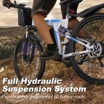 VARUN 26" Electric Mountain Bicycle for Adults Folding E-bike Peak 750W Motor