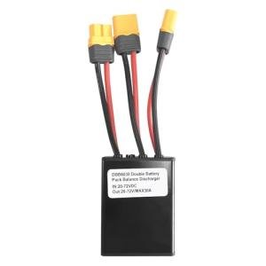 YWNYT Dual Battery Discharge Converter 20V-72V DC Dual Battery Pack Switch Balancer Battery Parallel Module Adapter for Electric Bike (30A)