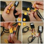 YWNYT Dual Battery Discharge Converter 20V-72V DC Dual Battery Pack Switch Balancer Battery Parallel Module Adapter for Electric Bike (30A)