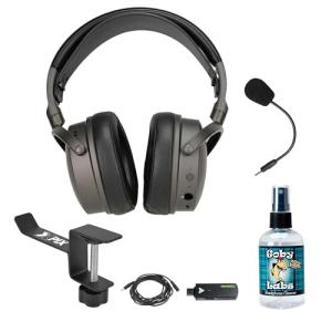 Audeze Maxwell Wireless Gaming Headset Bundle for Xbox X|S, Includes Headphone Holder, Cleaner, Stereo Plug/Jack, and Case